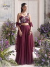 Alizeh 9008 And 9009 Georgette Designer Indo Western Wholesale Shop In Surat
